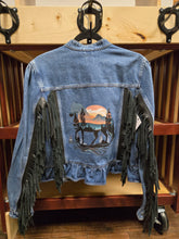 Sunset Horse Denim