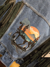 Sunset Horse Denim